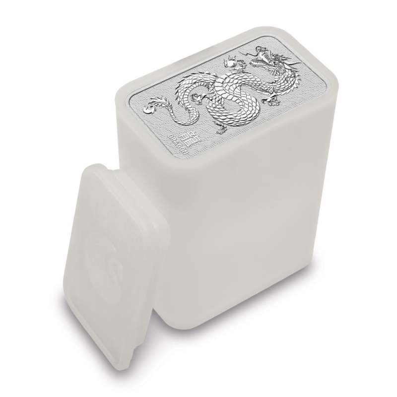 1 oz Silver Lunar Year of the Dragon Bar New | Perth Mint