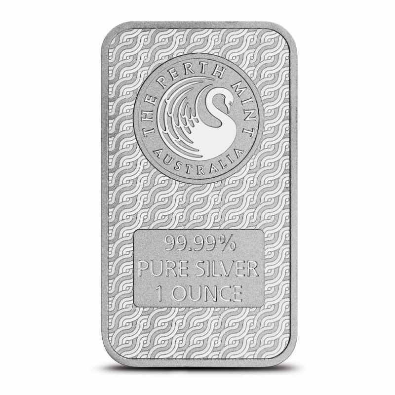 1 oz Silver Lunar Year of the Dragon Bar New | Perth Mint