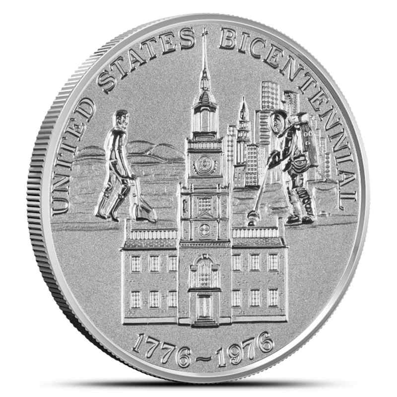 1 oz Platinum Proof 1976 US Mint Bicentennial Medal - Provident