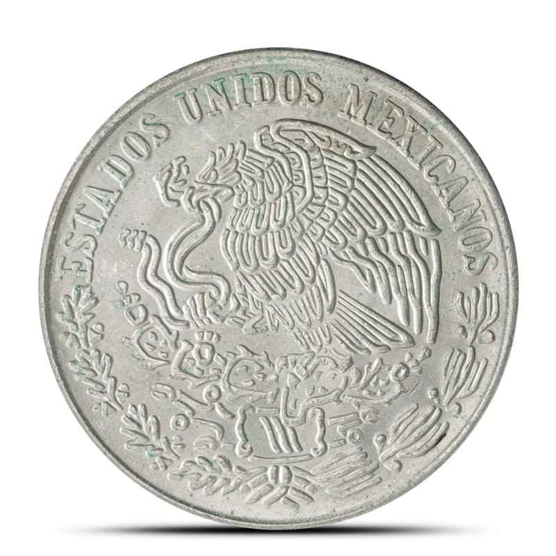 Mexican 100 Pesos Silver Coin 1977-1979, AU+ - Provident Metals™