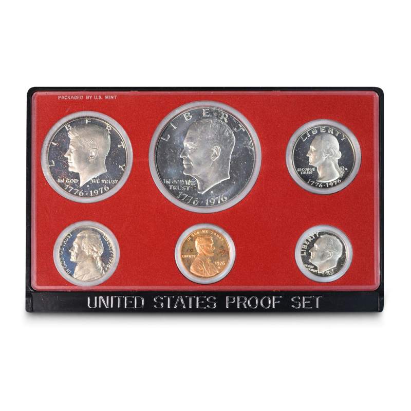 コレクション United States Proof Set 1976 1976 United States Proof Set : r/coins