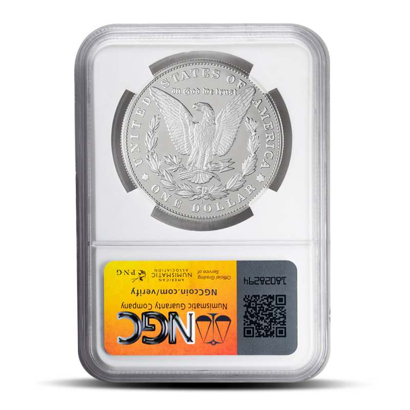 最高鑑定・初日】2023年 モルガンダラー 銀貨（NGC PF70 UCAM） 2023