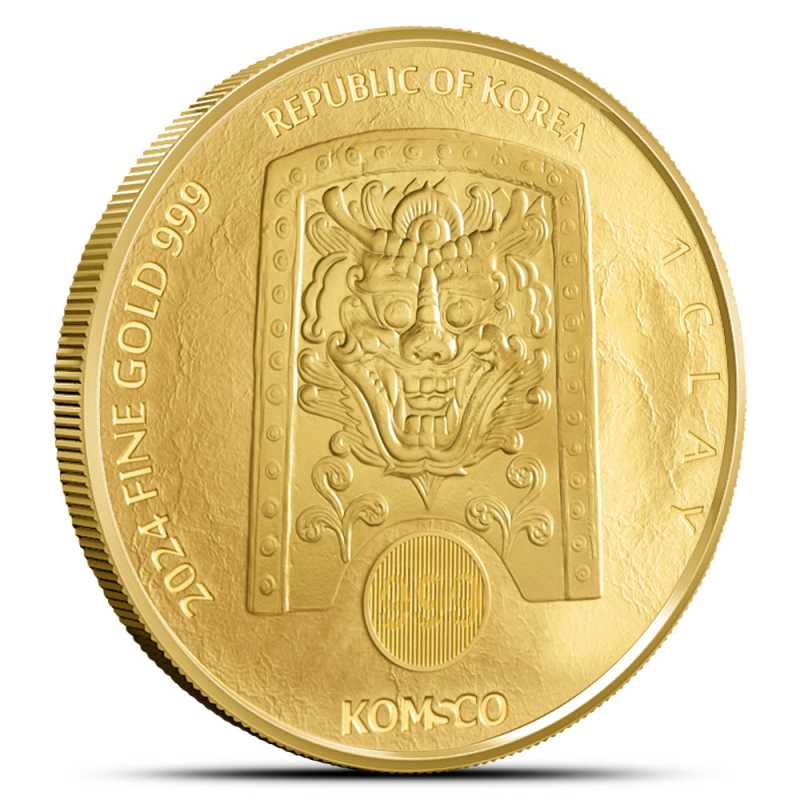Buy 2024 1 oz South Korean Gold Chiwoo Cheonwang (BU) | BullionMax ™