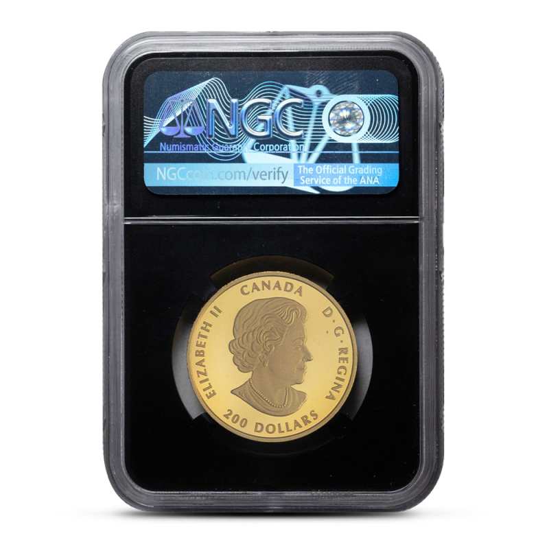 Buy 2020 1 oz Proof Canadian Gold Peace Dollar Coin NGC PF70