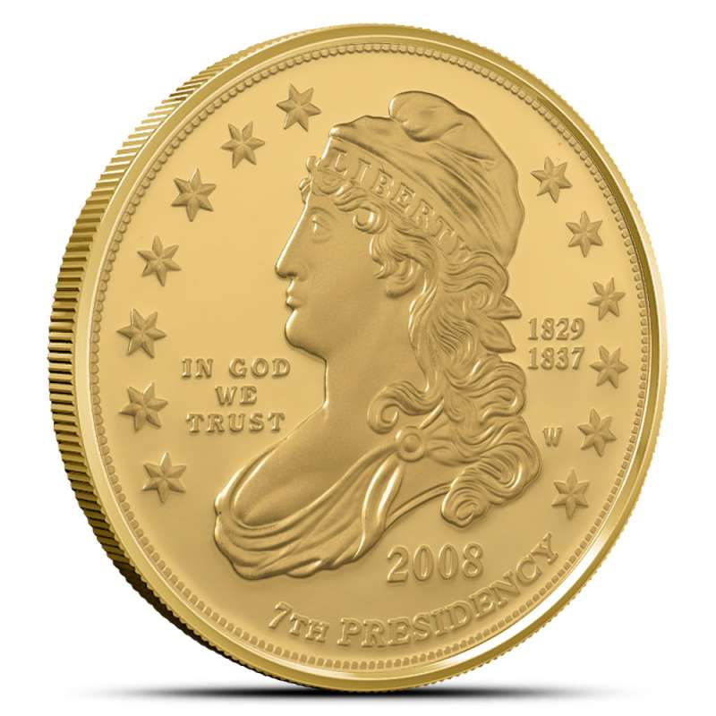 Buy 2008-W 1/2 oz Proof US Mint First Spouse Jackson's Liberty