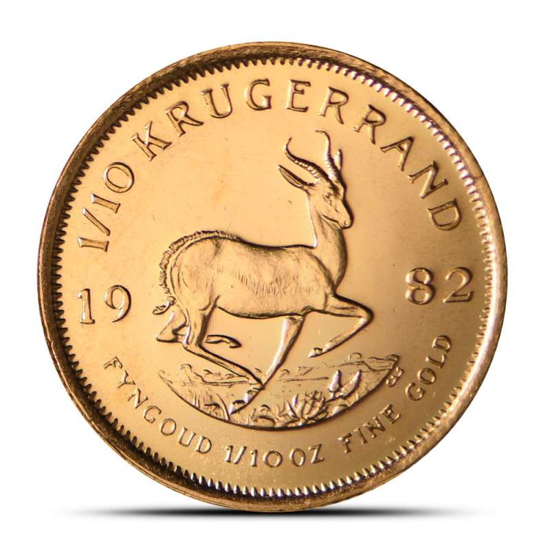 コレクション 1982 1/10 oz Krugerrand gold coin Buy 1982 1/10 oz South African Gold Krugerrand Coin | BullionMax ™