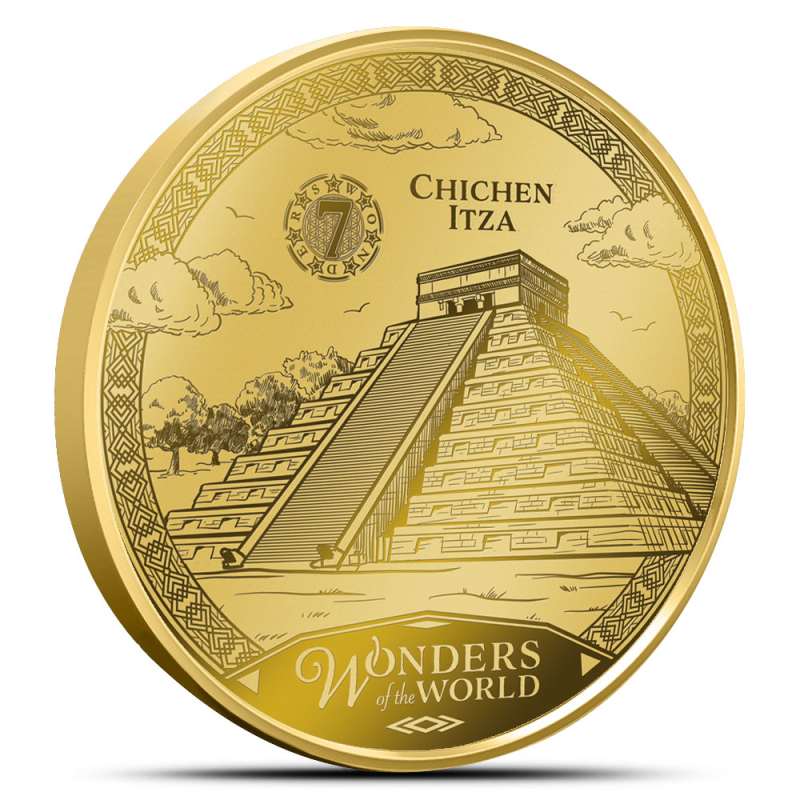 Buy 2024 1/100 oz Solomon Islands Chichen Itza Gold Coin (Proof