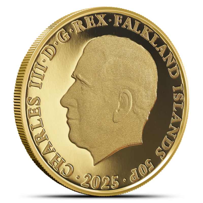 2025 Proof Falkland Islands King Penguin Gold Coin - Provident Metals™