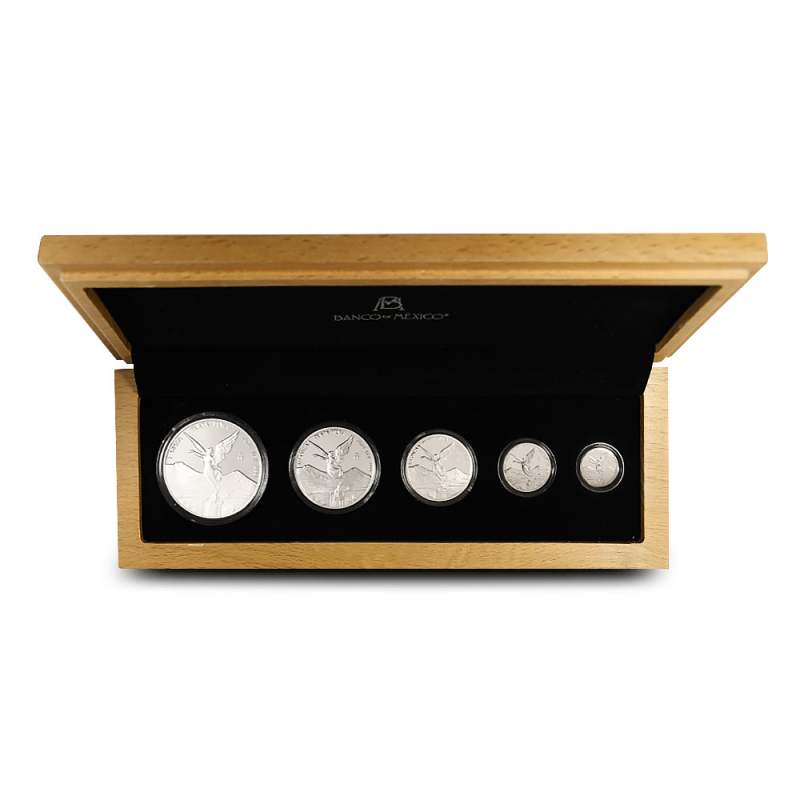 2024 Proof Mexican Libertad 5-Coin Silver Set - Provident Metals™
