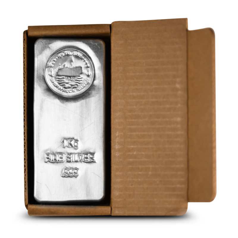 銀杯 農林水産大臣 SILVER 1000 桐箱付 純銀 96g Buy 1 Kilo S.S. Tilawa Shipwreck Silver Bar (New) | BullionMax ™