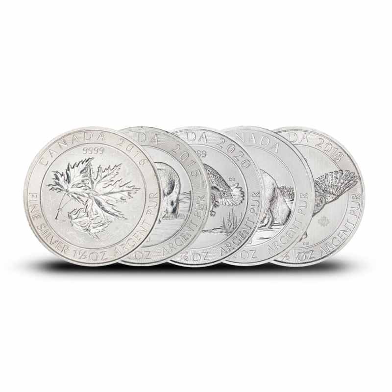 Buy 1.5 oz Silver Coin (Varied, Any Mint) | BullionMax ™