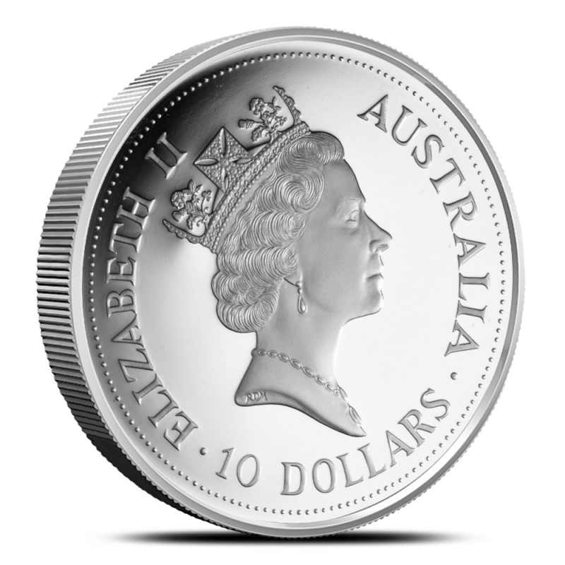 Buy 1992 10 oz Proof Australian Silver Kookaburra Coin | BullionMax ™