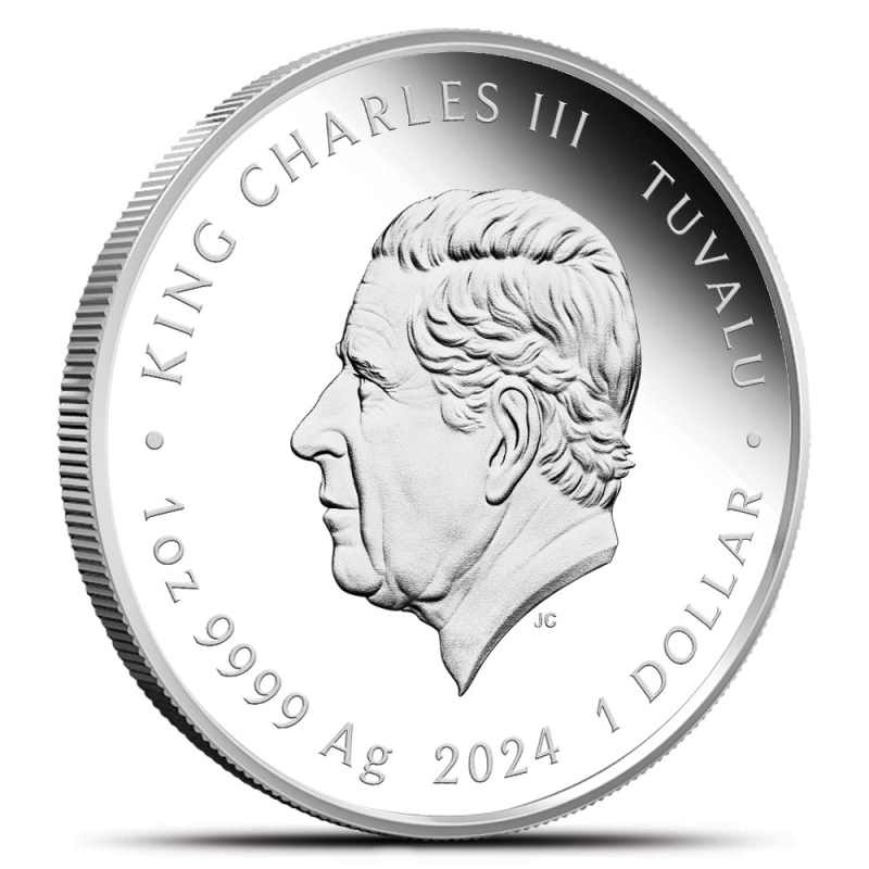 Buy 2024 1 oz Proof Colorized Tuvalu Silver Teenage Mutant Ninja