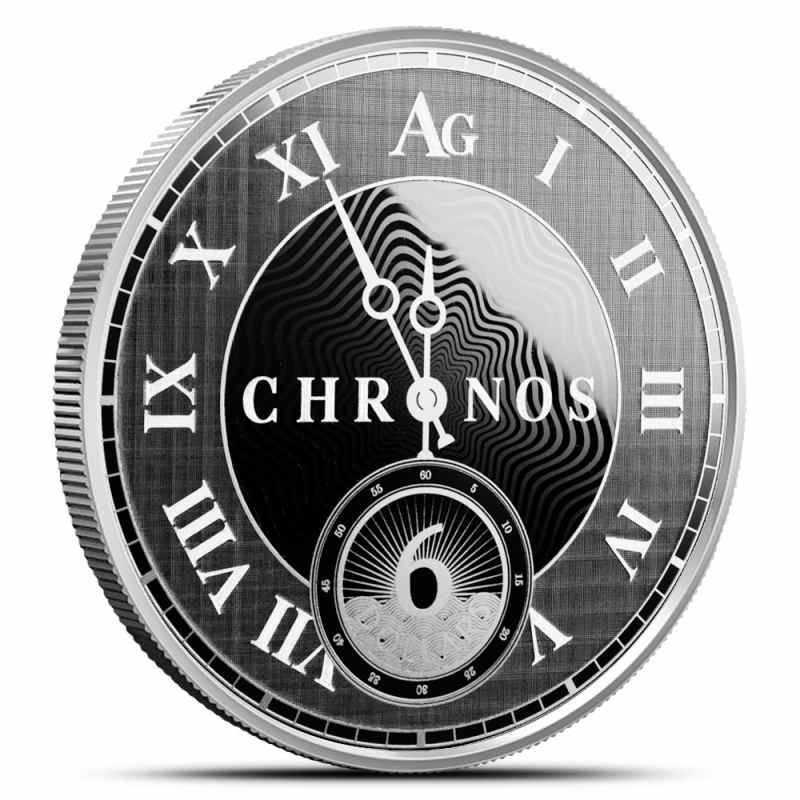 Buy 2024 1 oz Tokelau Chronos Silver Coin (Proof-Like) | BullionMax ™