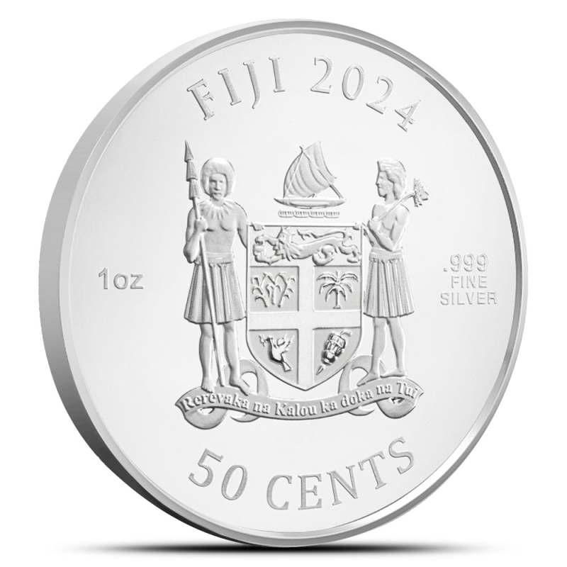 Buy 2024 Fiji Silver Mona Lisa x Van Gogh (Proof-Like) | BullionMax ™