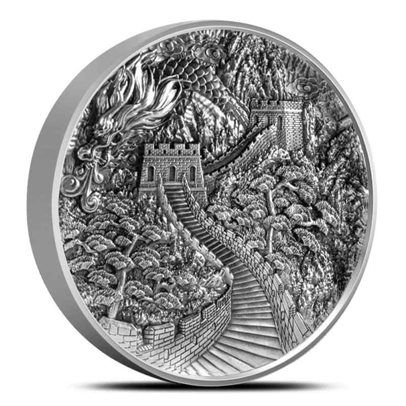 Buy 2024 5 oz Antique Niue Silver The Dragon Awakening and The