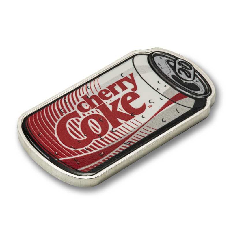 Buy 2025 1 oz Colorized Solomon Islands Silver Cherry Coke Coin