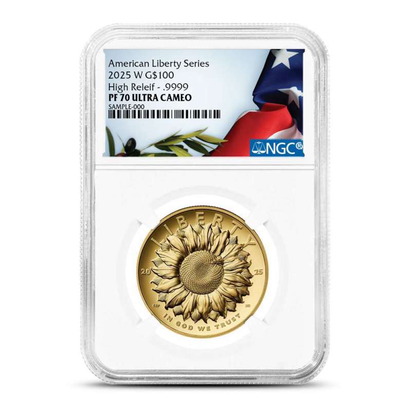 Buy 2025-W 1 oz Proof American Liberty High Relief Gold Coin NGC