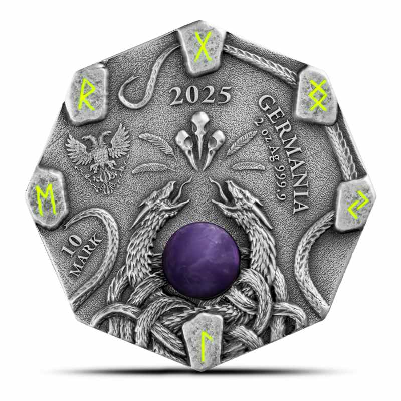 2 oz Silver 2025 Witchcraft Herbalist Round| Germania Mint