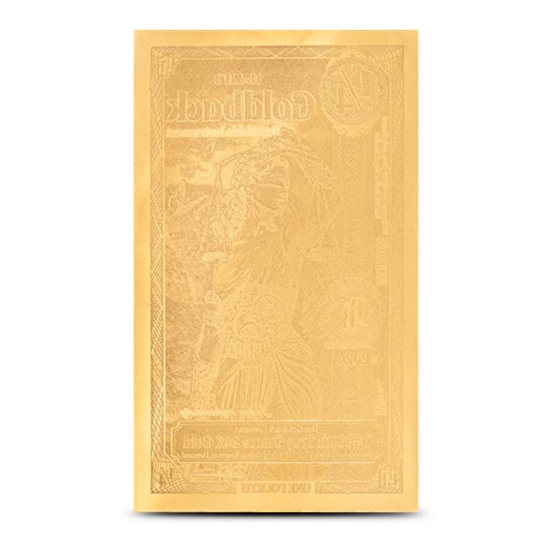 1/4 Idaho Goldback Gold Note 100 Pack, New - Provident Metals™