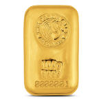 100 Gram Gold Perth Mint Cast Bars (New)