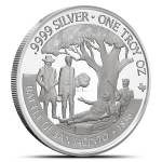 2023 1 oz Silver Texas Mint Revolution Series San Jacinto Rounds (New)