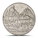 1 oz Silver Swiss of America Rounds