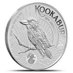 2025 1 oz Silver Australian Kookaburra Coins (BU)