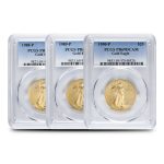 1/2 oz Gold Proof American Eagle Coins PCGS PR69 DCAM (Varied Year)