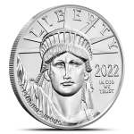 2022 1 oz Platinum American Eagle Coins (BU)