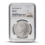 2023 Silver Peace Dollar Coins NGC MS70