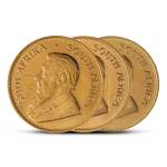 1 oz Gold South African Krugerrand Coins (Random Year, Abrasions)