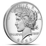 2023-S Proof Silver Peace Dollar Coins (Box &amp; CoA)