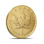 2018 1/2 oz Gold Canadian Maple Leaf Coins (BU)