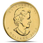 2009 1/10 oz Gold Canadian Maple Leaf Coins