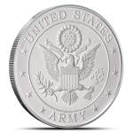 1 oz Silver United States Armed Forces Army Rounds (New)
