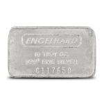 10 oz Silver Engelhard Bars (Secondary Market, Reverse Frosted)