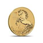 2026 1/4 oz Gold Australian Lunar Horse Coins (BU)