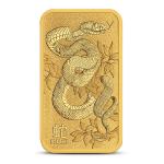 1 oz Gold Perth Mint Lunar Year of the Snake Bars (New)