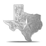 5 oz Silver Texas Mint Shaped Bars (New)