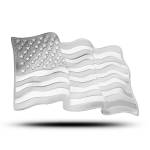1 oz Silver Sunshine American Flag Bars (New)