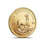2026 1/4 oz Gold South African Krugerrand Coins (BU)