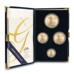 2006-W 4-Coin Proof Gold American Eagle Sets (Box+ CoA)