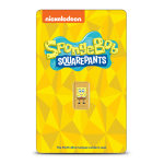 1 Gram Colorized Gold Perth Mint SpongeBob SquarePants Bars (New w Assay)