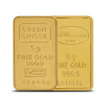 5 Gram Gold Bars (Varied Condition, Any Mint)