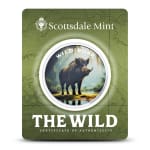 1 oz Silver Scottsdale Colorized The Wild Boar Rounds (Certi-Lock)