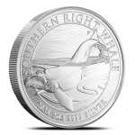 2025 2 oz Silver Australian Southern Right Whale Coins