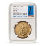 2026 1 oz Gold American Eagle Coins NGC MS70 FDOI