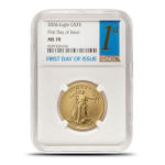 2026 1/2 oz Gold American Eagle Coins NGC MS70 FDOI