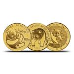 1/2 oz Gold Chinese Panda Coins (Random Year, Unsealed)